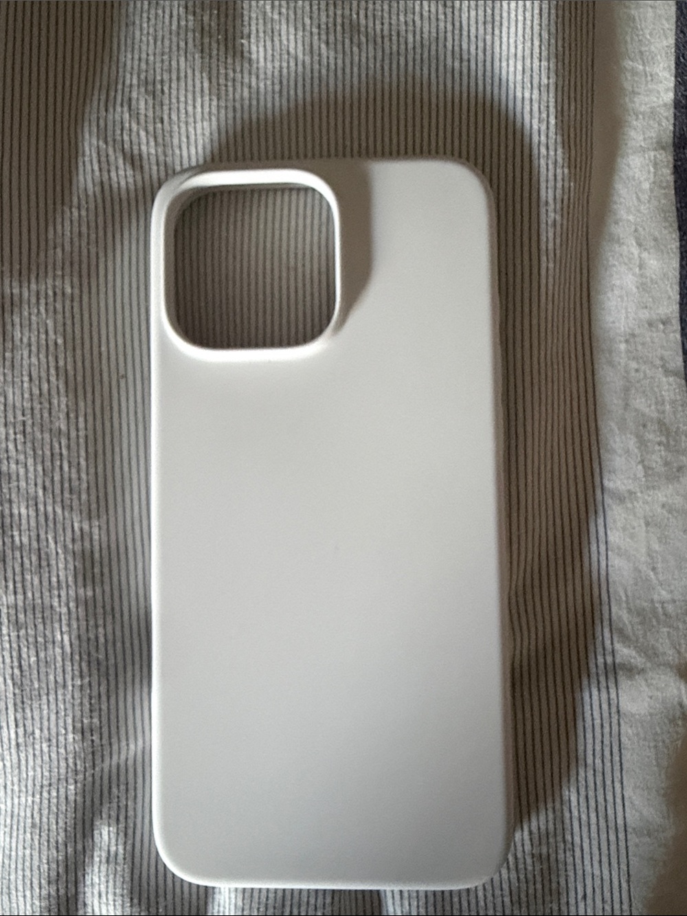 White Silicone Phone Case - Apple Pro Max Case